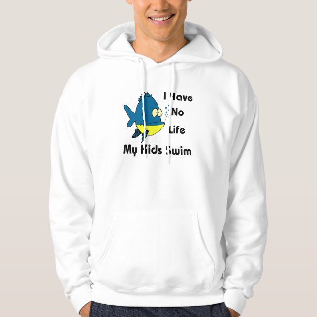 Veste À Capuche Je n'ai pas de vie (Devant)