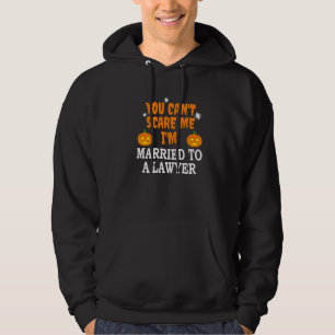 Veste À Capuche Je n'ai pas peur de me marier avec un avocat Hallo
