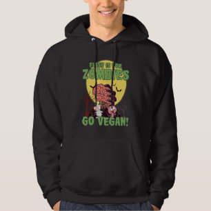 Veste À Capuche Je ne mange pas d'animaux, je n'ai besoin que de c