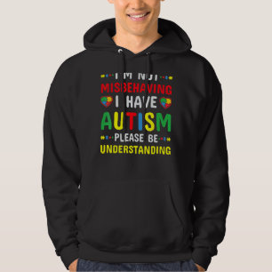 Veste À Capuche Je ne me trompe pas d'avoir l'autisme S'il vous pl
