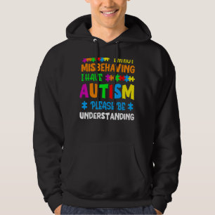 Veste À Capuche Je ne me trompe pas d'avoir l'autisme S'il vous pl