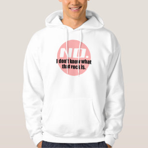 Veste À Capuche Je ne sais pas ce que cette roche est (Rose)
