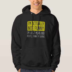 Veste À Capuche Je ne suis pas drôle