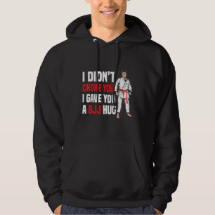 Veste À Capuche Je ne vous ai pas étranglé Bjj Hug Jiu jitsu bré