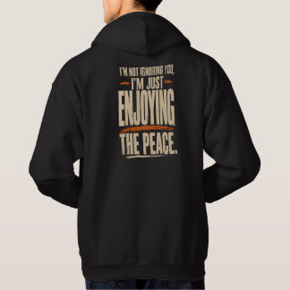 Veste À Capuche Je ne vous ignore pas Citation drôle Design