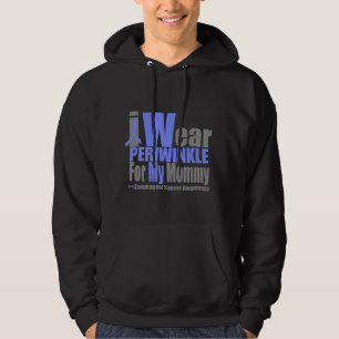 Veste À Capuche Je porte le bigorneau pour mon Cancer oesophagien