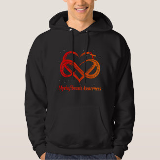 Veste À Capuche Je Porte Rouge & Orange Pour La Sensibilisation À 