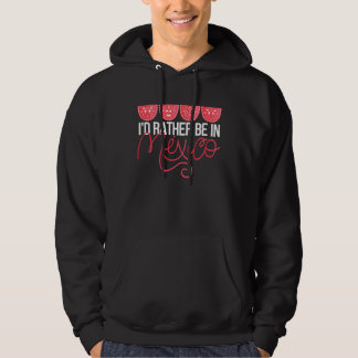 Veste À Capuche Je préférerais être au Mexique