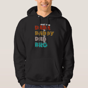 Veste À Capuche Je Suis Allé De Dada À Papa À Papa À Bro Vintage L