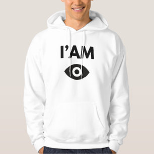 Veste À Capuche JE SUIS avec un œil au milieu