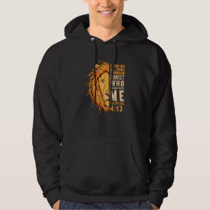 Veste À Capuche Je suis capable de faire des choses par lui qui me