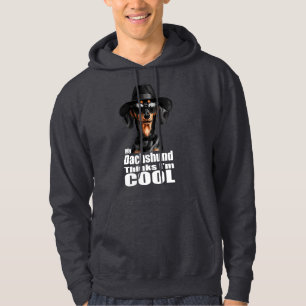 Veste À Capuche Je suis Cool Dachshund