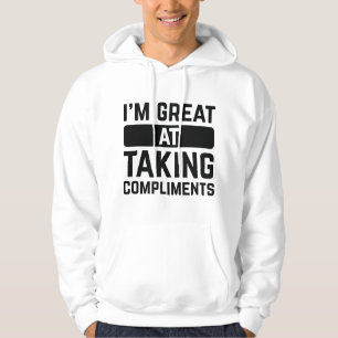 Veste À Capuche Je suis doué pour prendre des compléments