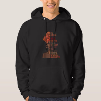 Veste À Capuche Je suis Earlene Black Woman Histoire Mois 2020 Fie
