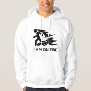 Veste À Capuche Je Suis En Feu