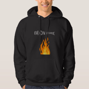 Veste À Capuche Je suis en feu cadeau