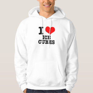 VESTE À CAPUCHE JE SUIS FOU DES GLAÇONS