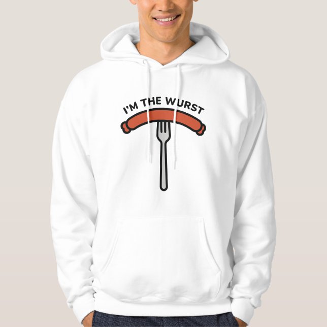 Veste À Capuche Je suis le Wurst (Devant)