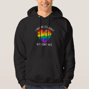 Veste À Capuche Je Suis Peut-Être Droit, Mais Je Ne Déteste Pas Le