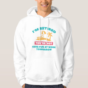 Veste À Capuche Je suis retraité