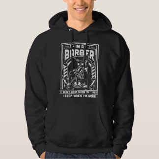 Veste À Capuche Je Suis Un Coiffeur Drôle Épuisé Poteau De Coiffeu