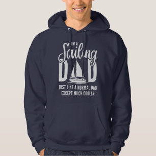 Veste À Capuche Je suis un père de voilier