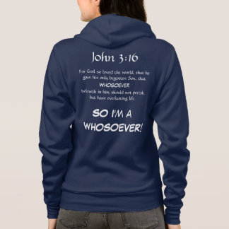 Veste À Capuche Je suis un Whosoever !