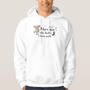 Veste À Capuche Je T'Aime Dobby Aime Les Chaussettes