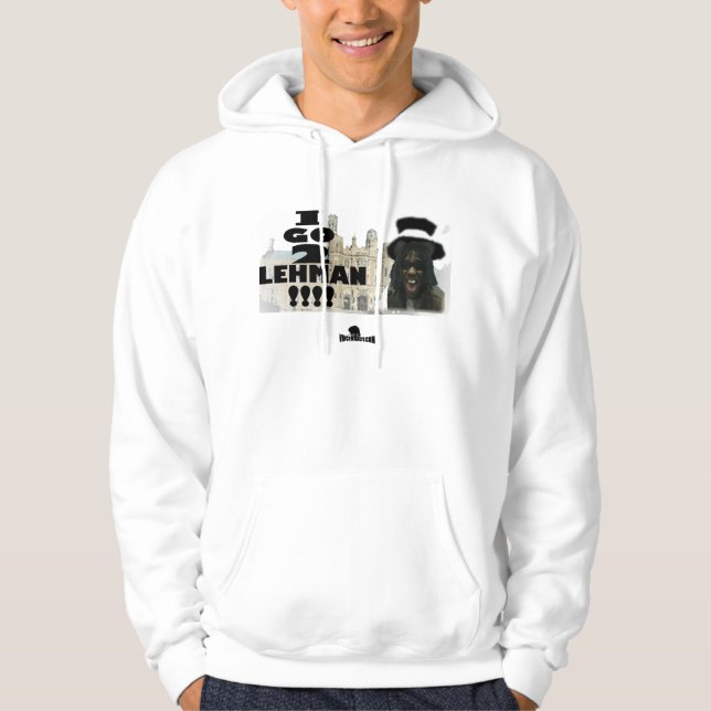 VESTE À CAPUCHE JE VAIS CHEZ LEHMAN ! ! ! ! (Devant)