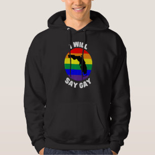 Veste À Capuche Je Vais Dire Gay Florida Pro Lgbt Droits Des Enfan