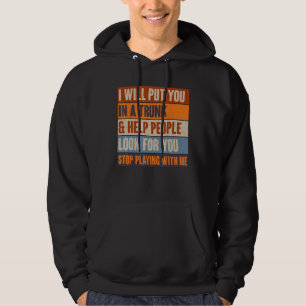 Veste À Capuche Je vais vous mettre dans un coffre et aider les ge
