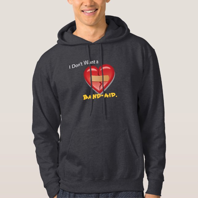 Veste À Capuche je veux un traitement (Devant)