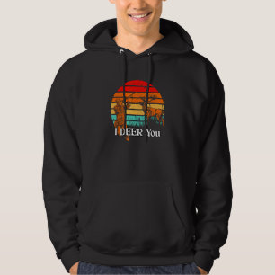 Veste À Capuche Je vous CERF  Humour de chasse Couples de chasseur