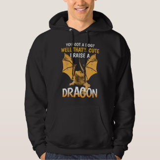 Veste À Capuche J'élève un dragon barbu Funny Beardie Lover Repti