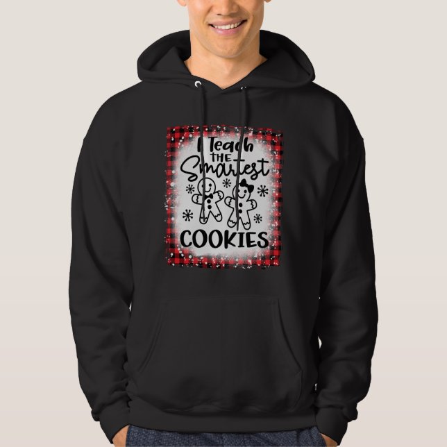 Veste À Capuche J'Enseigne Les Cookies Les Plus Simples Enseignant (Devant)