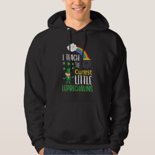 Veste À Capuche J'Enseigne Les Petits Leprechauns Les Plus Crousti