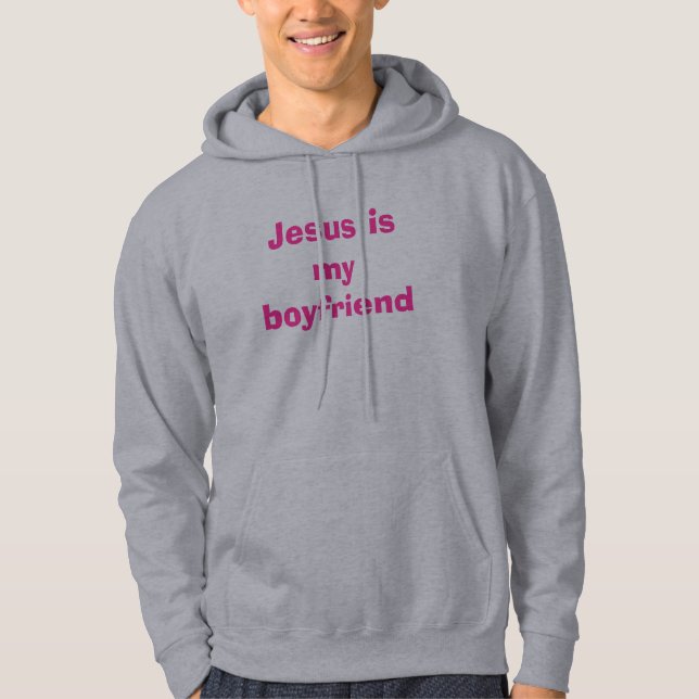 Veste À Capuche Jésus est mon ami (Devant)