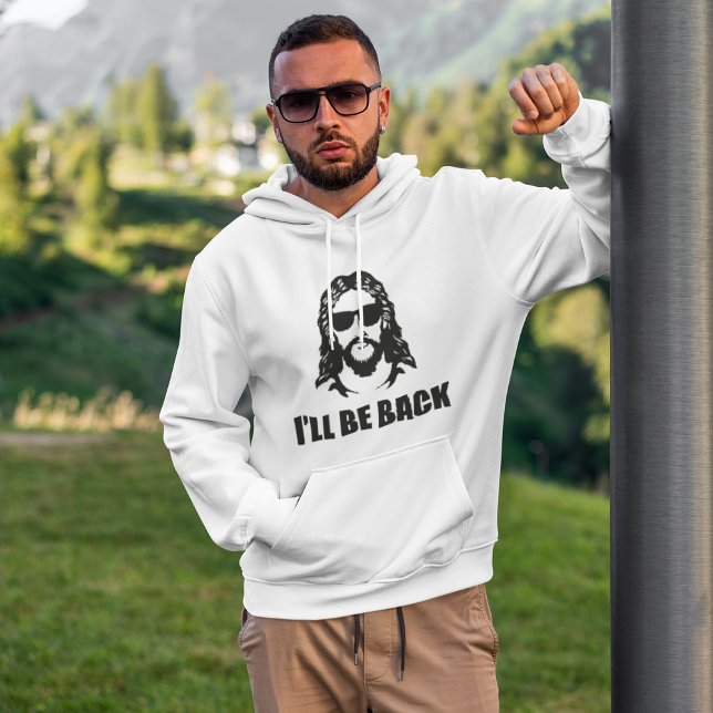 Veste À Capuche Jésus, je serai de retour (Créateur téléchargé)