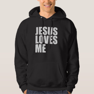 VESTE À CAPUCHE JÉSUS M'AIME