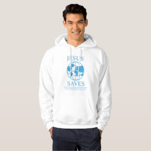 Veste À Capuche Jesus Saves Graphic