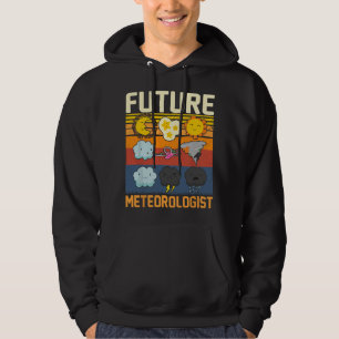 Veste À Capuche Jeune météorologue futur prévisionniste météo