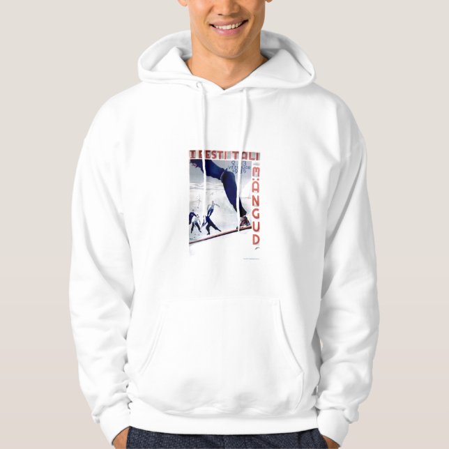 Veste À Capuche Jeux Hoodie, 1935 d'hiver (Devant)