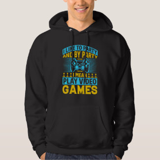 Veste À Capuche Jeux Je Comme Faire La Fête Je Veux Dire Jouer À D