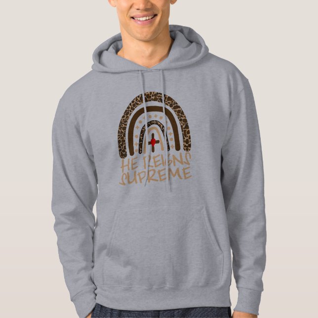 VESTE À CAPUCHE JEUX PÂQUES. (Devant)