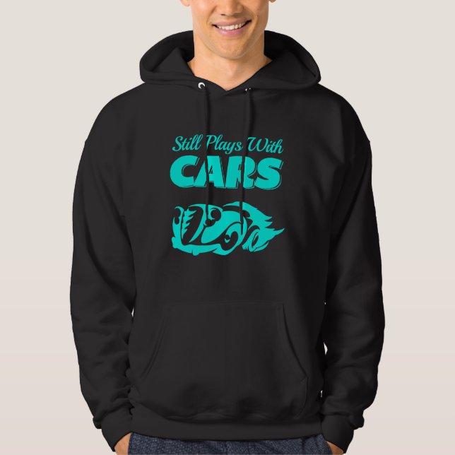 Veste À Capuche Jeux toujours avec des voitures (Devant)