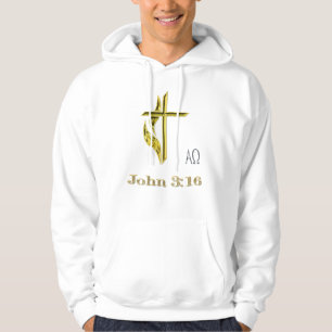 Veste À Capuche John 3:16