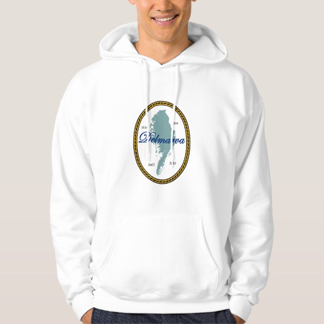 Veste À Capuche Joint de l'état de Delmarva (Devant)