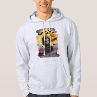 Veste À Capuche Jolie Fille Squelette avec Ballons et Friandises