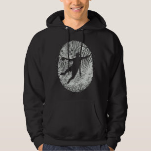 Veste À Capuche Joueur de handball I Équipe de balle d'empreintes 