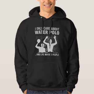 Veste À Capuche Joueur du Water Polo Idée-cadeau de l'équipe de